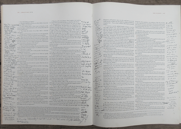 Closeup of Written on  text of Recto Verso3