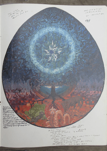 Image of poem written on Jung page.