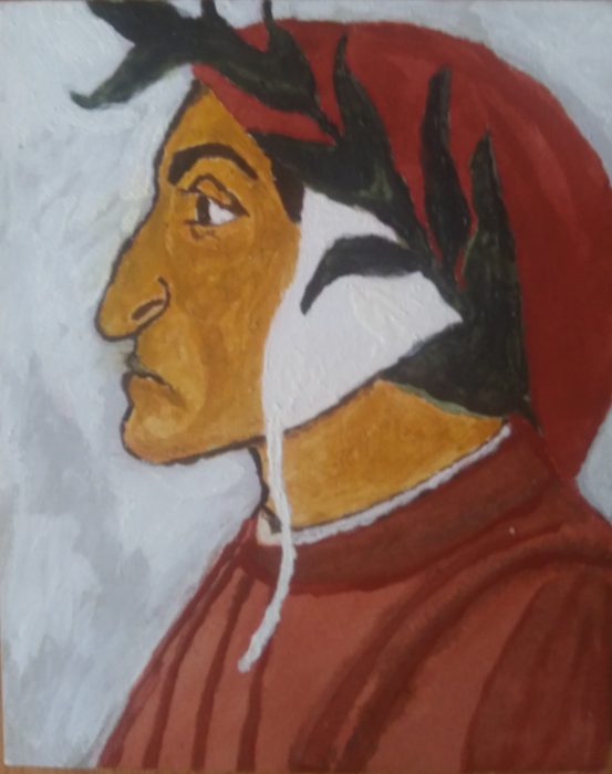 Painting of Dante
