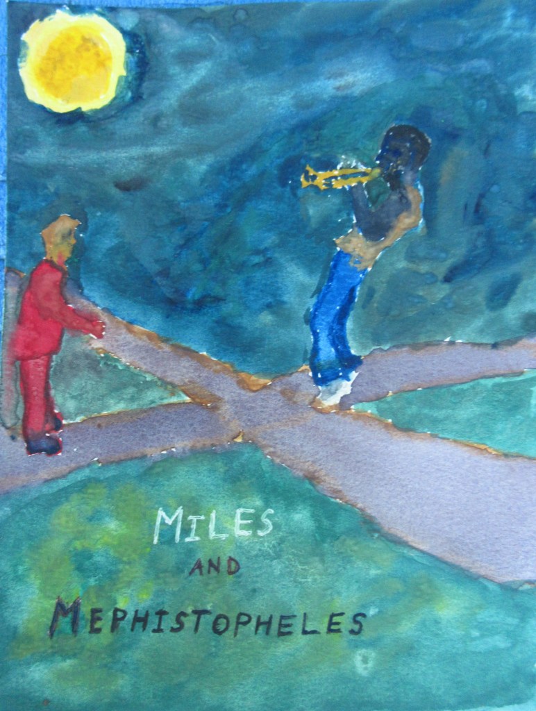 pic of Miles Davis and Mephistopheles