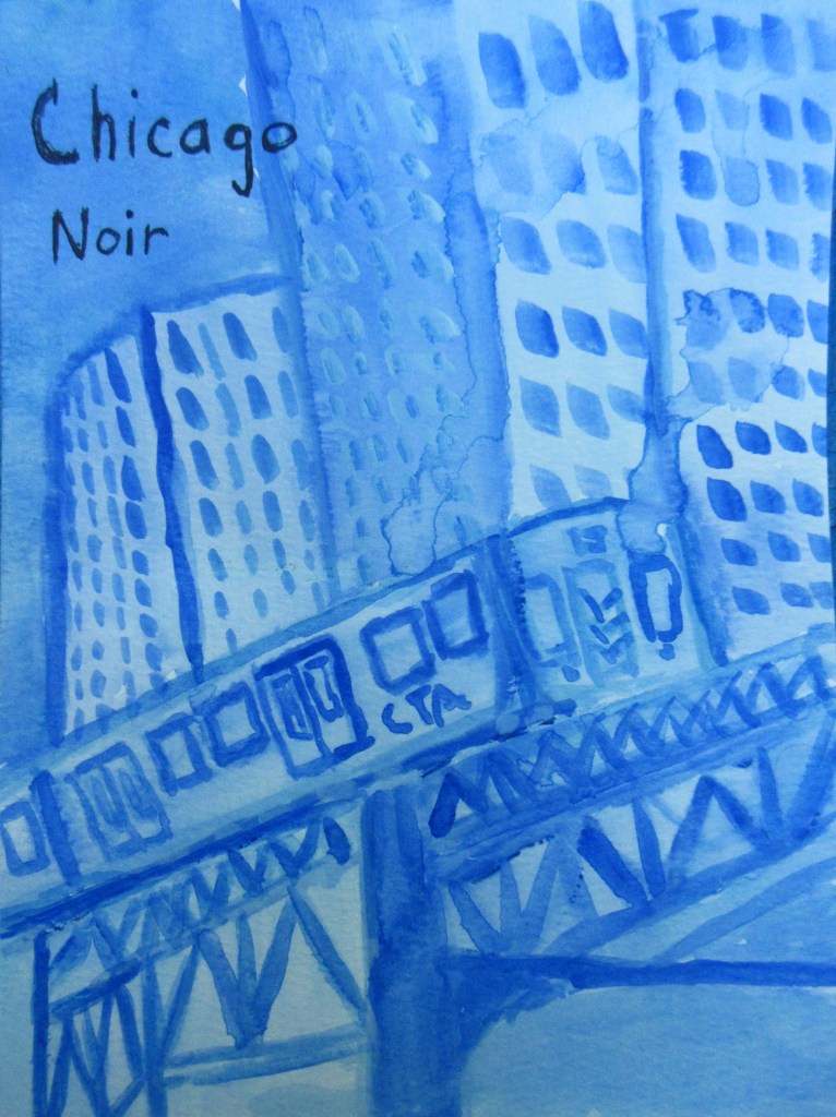 pic of chicago in blue